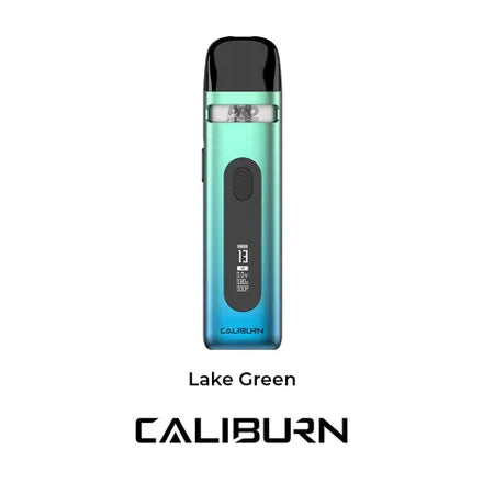 Caliburn X Pod Kit - Lake Green - Underground Vapes London