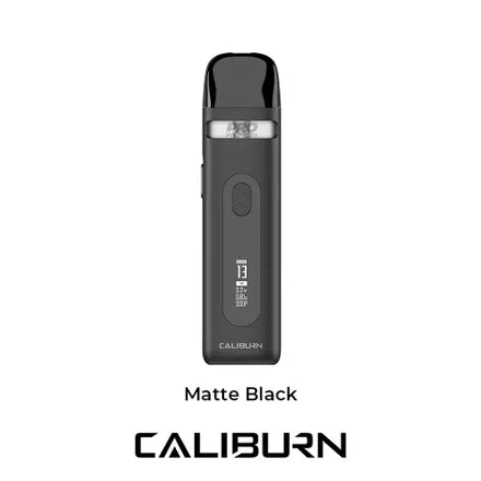 Caliburn X Pod Kit - Matte Black - Underground Vapes London