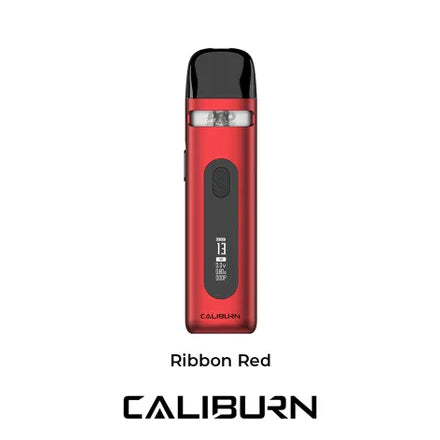 Caliburn X Pod Kit - Ribbon Red - Underground Vapes London
